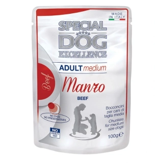 Monge 100g Excellence Medium Beef dog