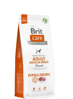 Brit Care Adult Medium Breed Hypoallergenic lamb 12 kg